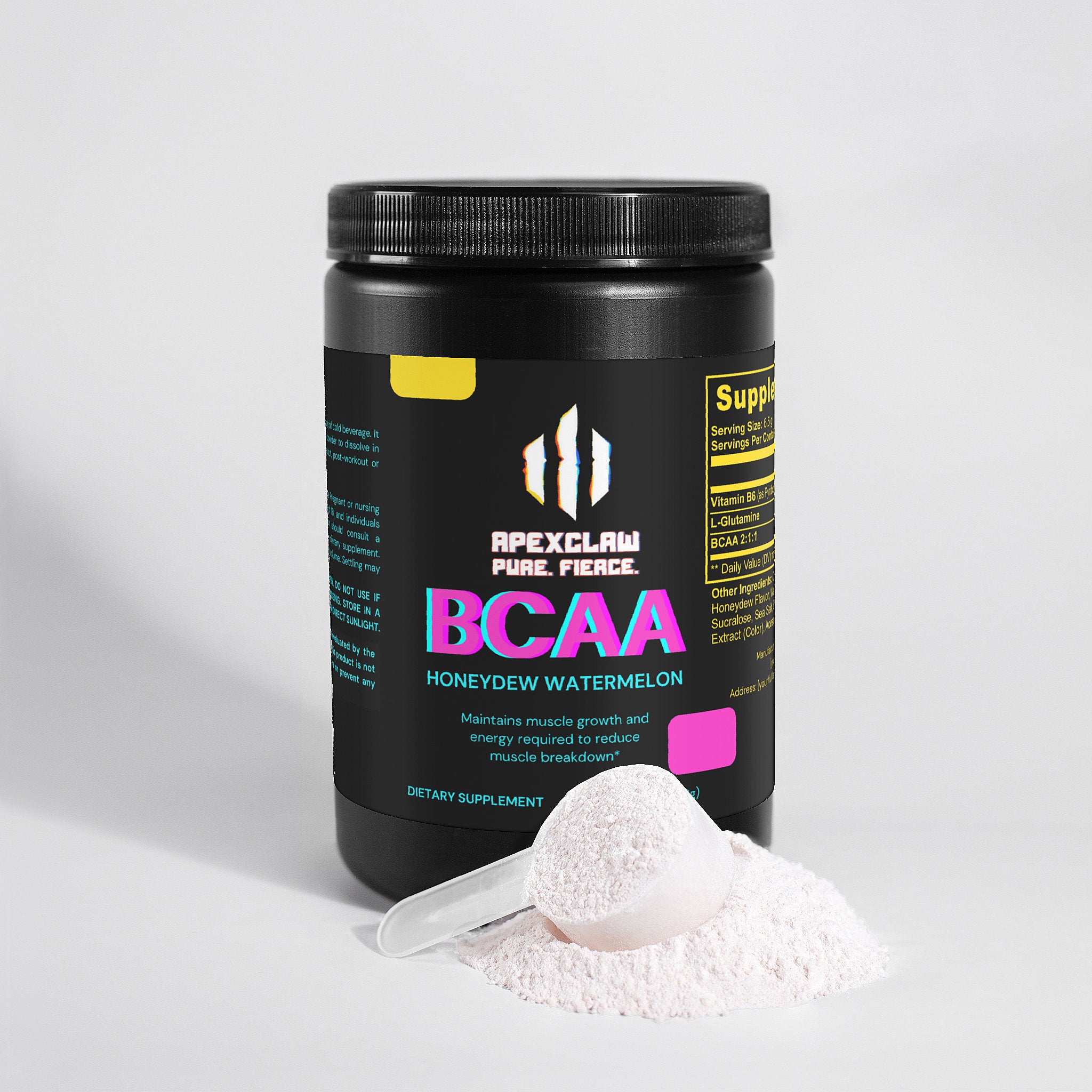 BCAA Post Workout Powder (Honeydew/Watermelon)