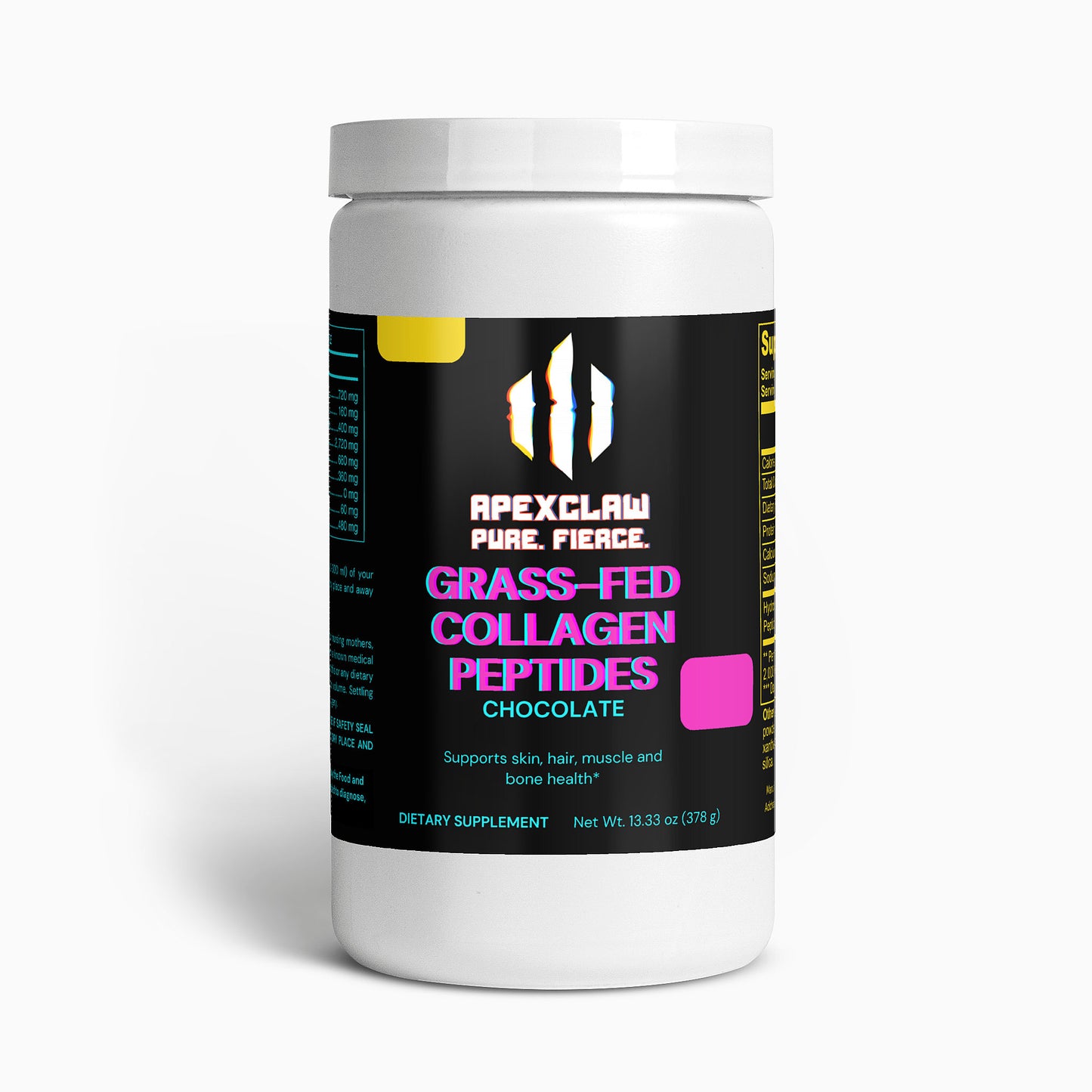 Grass-Fed Collagen Peptides Powder (Chocolate)