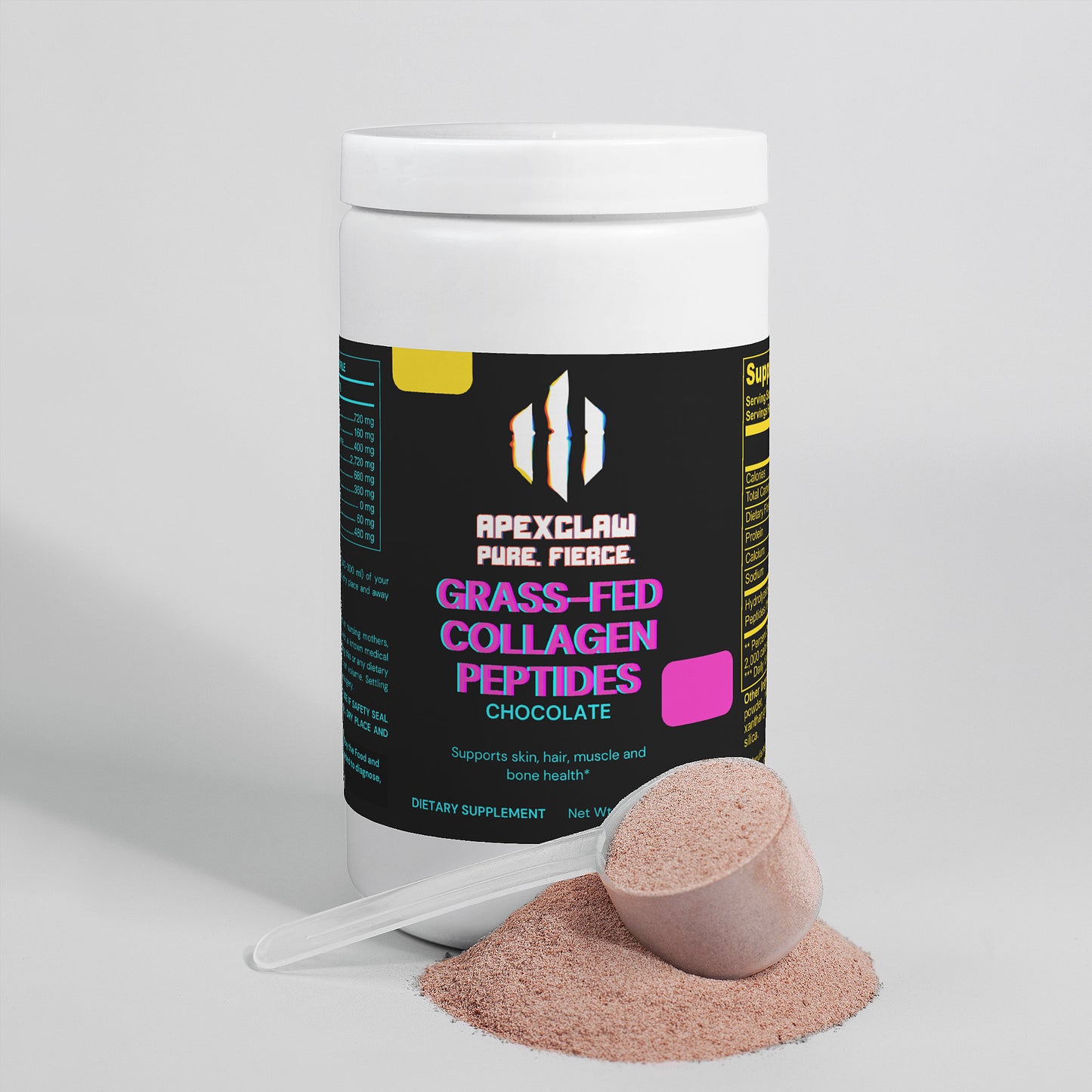 Grass-Fed Collagen Peptides Powder (Chocolate)