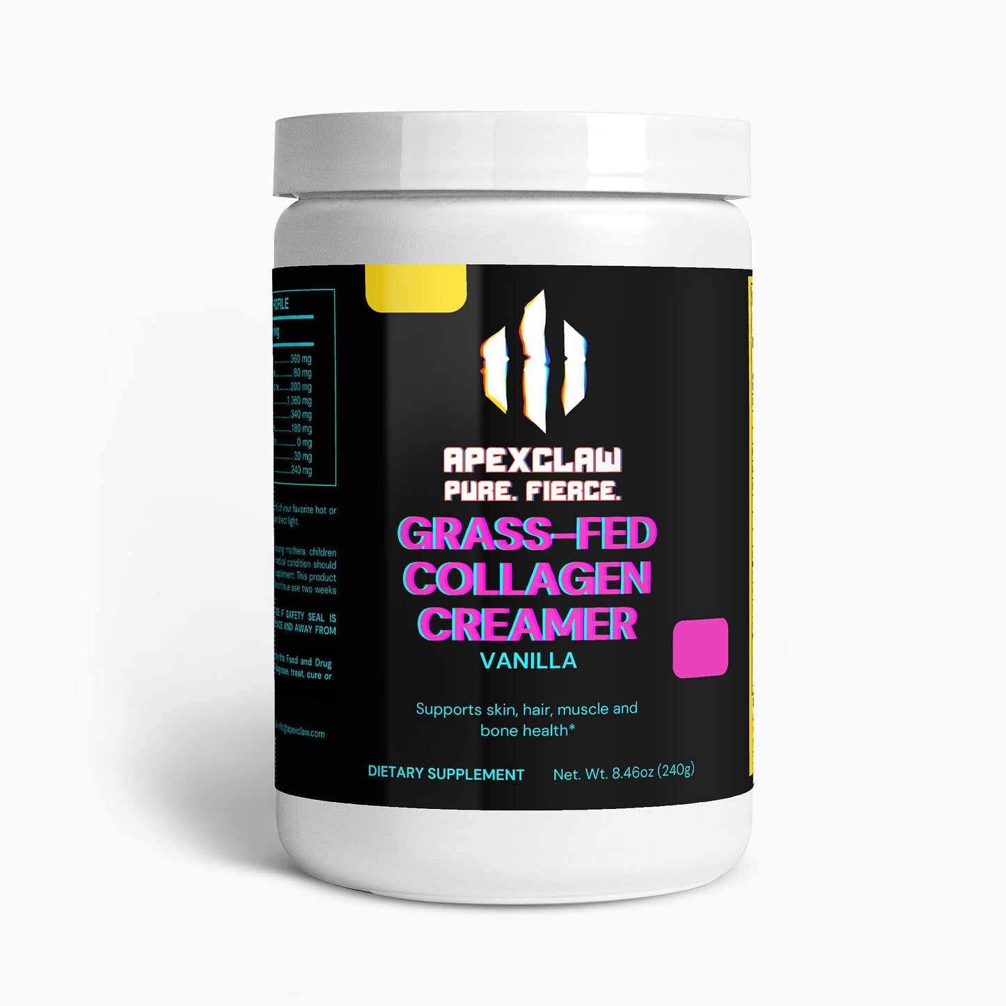 Grass-Fed Collagen Creamer (Vanilla)