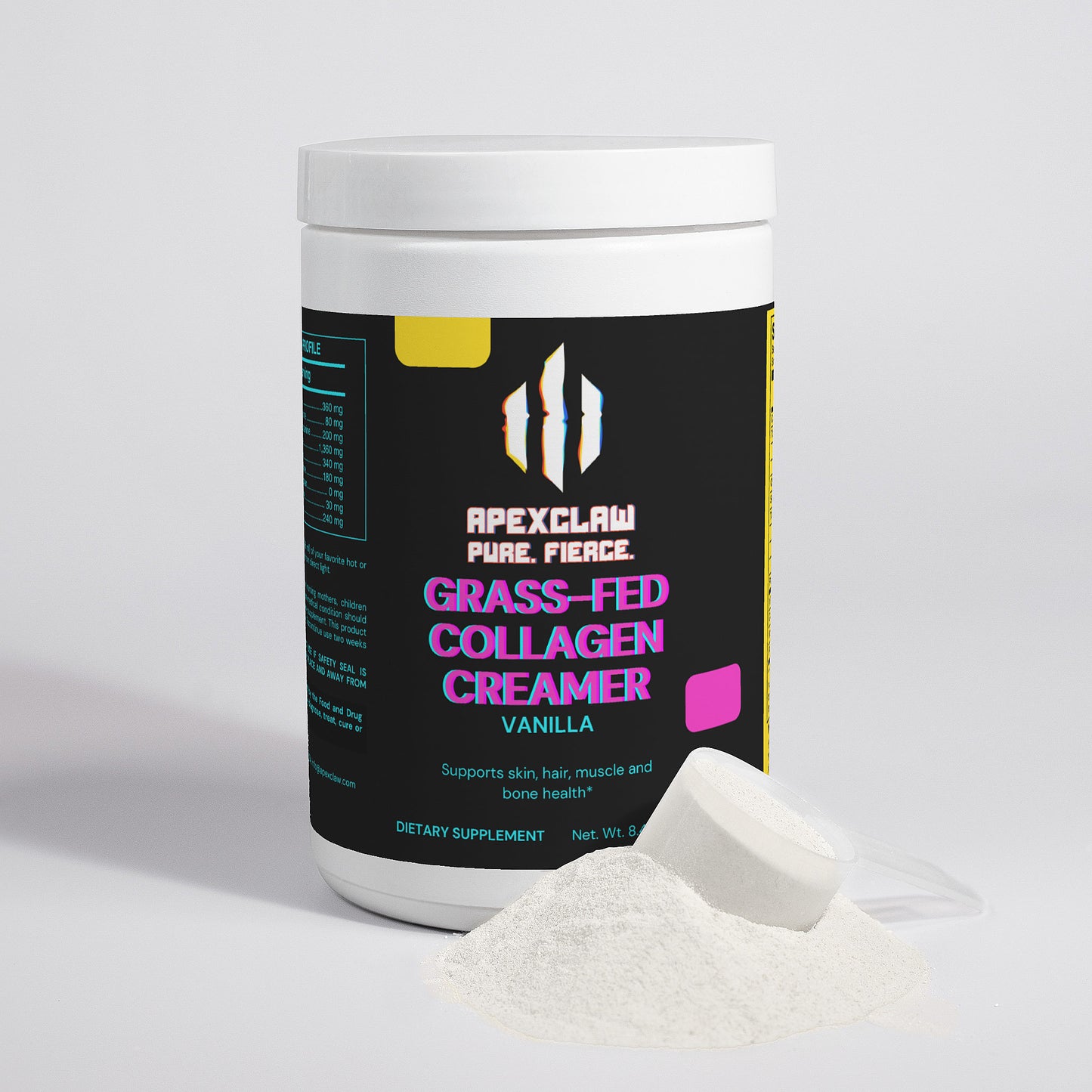 Grass-Fed Collagen Creamer (Vanilla)