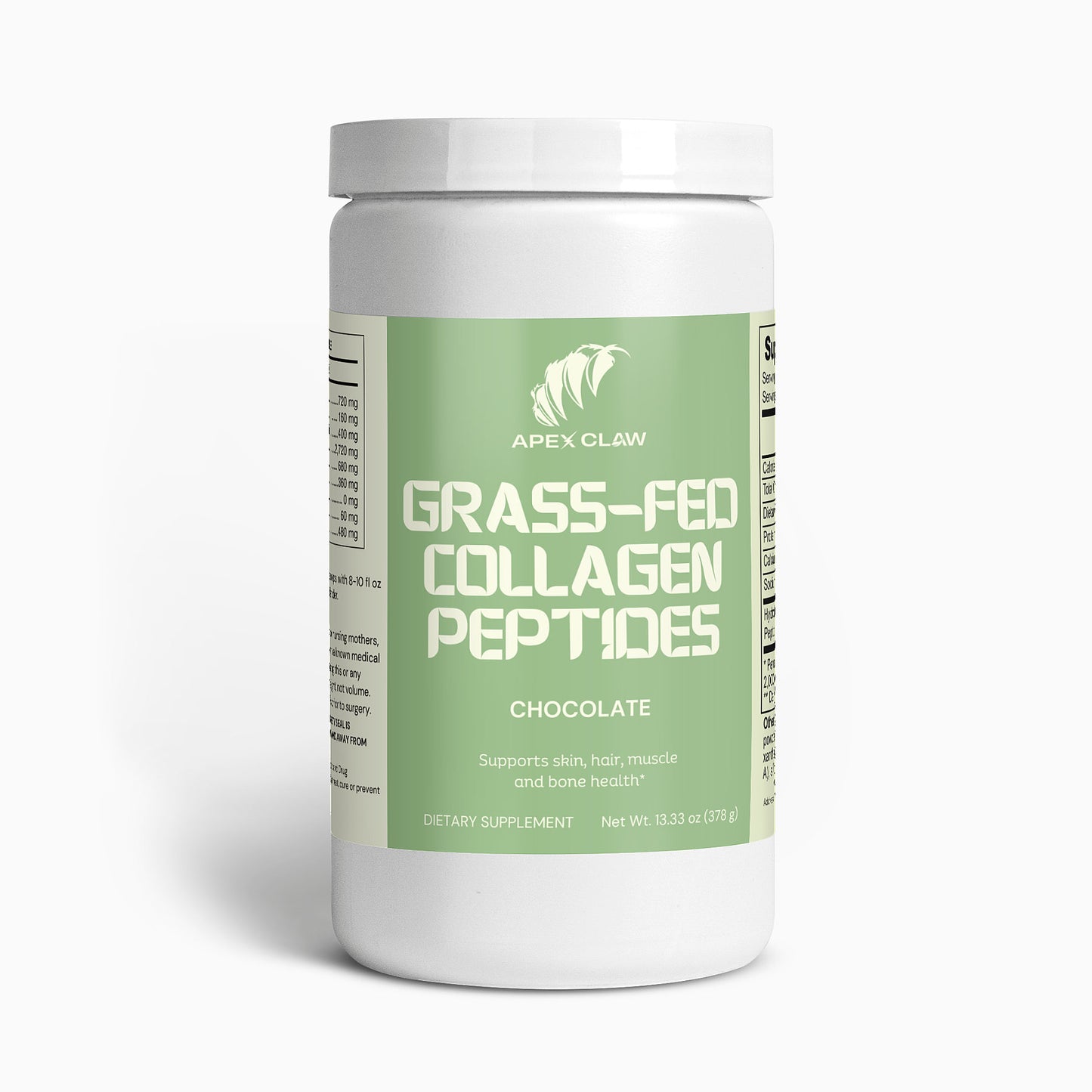 Grass-Fed Collagen Peptides Powder (Chocolate)